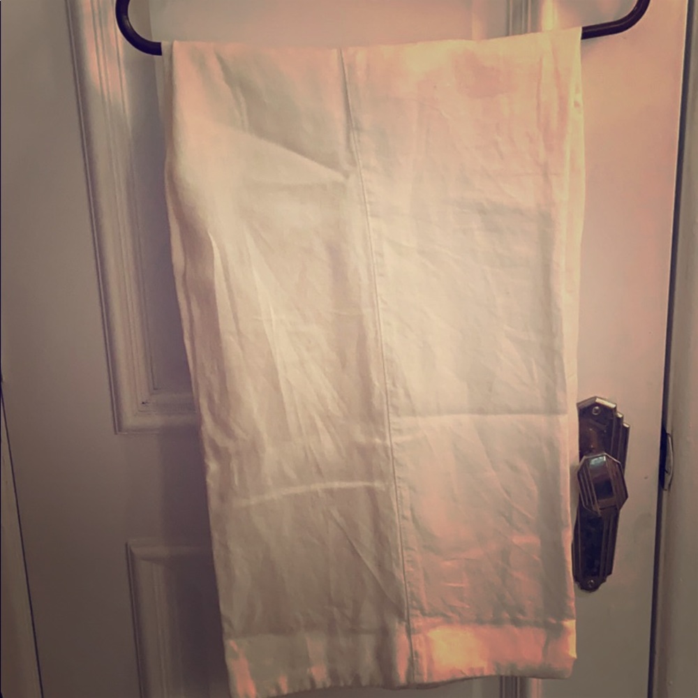 White summer pants